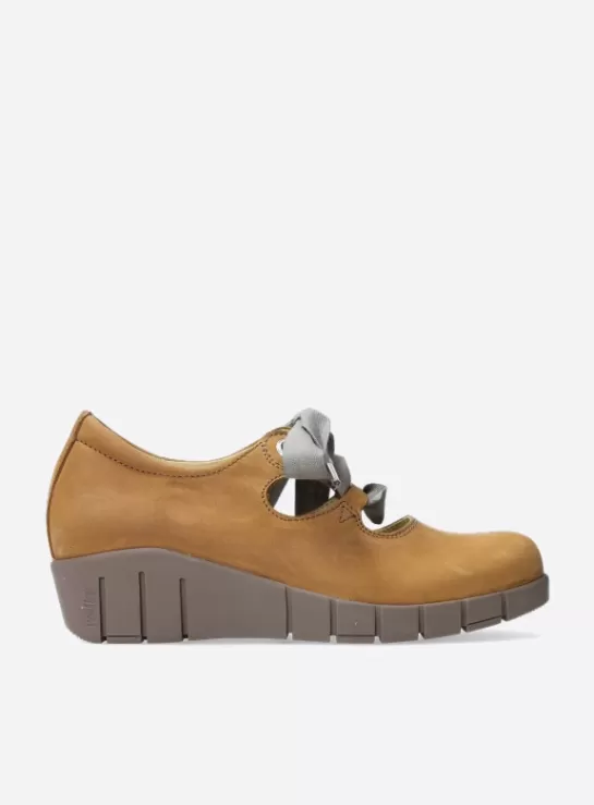 Wolky Boston<DAMES Hielspoor | Veterschoenen