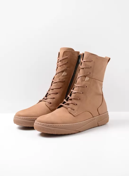 Wolky Check<DAMES Laarzen | Veterschoenen