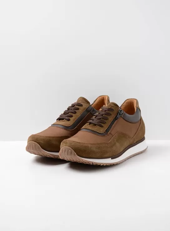 Wolky e-Runner<Heren Veterschoenen | Sneakers