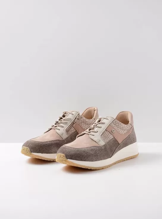 Wolky Hammer<DAMES Sneakers | Veterschoenen