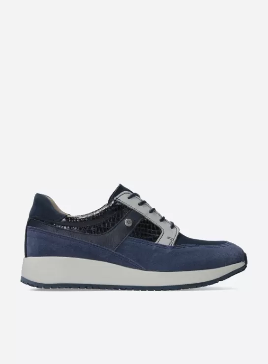 Wolky Hammer<DAMES Sneakers | Veterschoenen