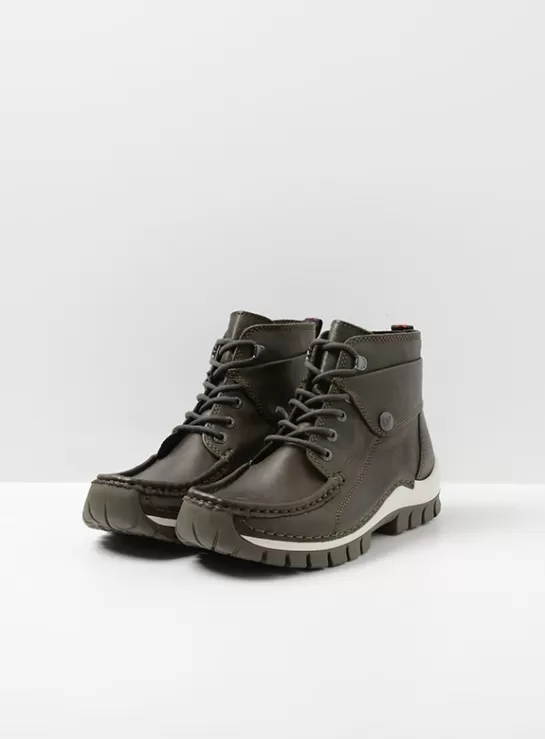 Wolky Jump<DAMES Hielspoor | Veterschoenen