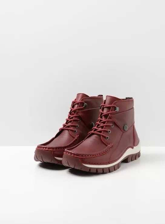 Wolky Jump<DAMES Hielspoor | Veterschoenen