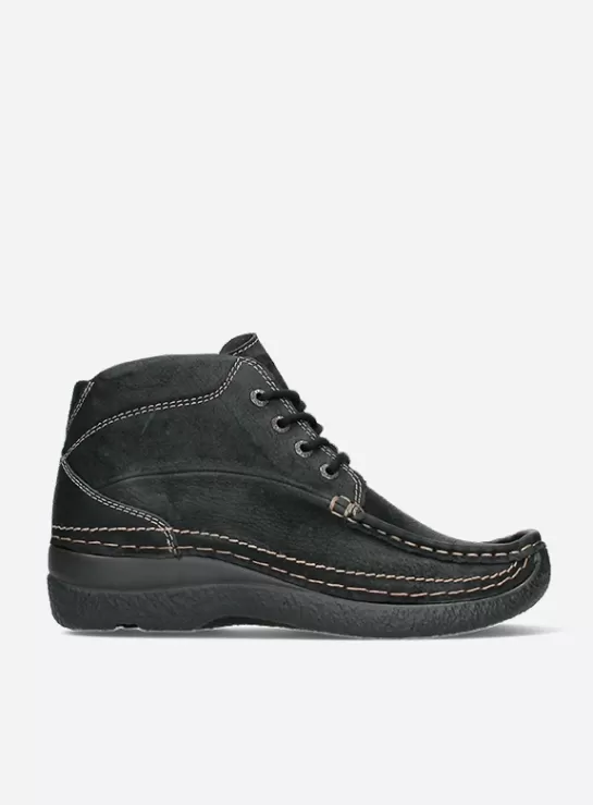 Wolky Roll Shoot<DAMES Hielspoor | Veterschoenen