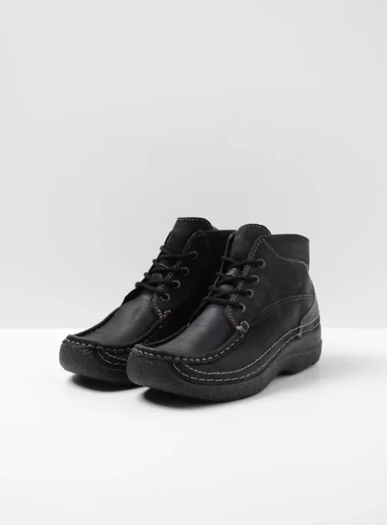 Wolky Roll Shoot<DAMES Hielspoor | Veterschoenen