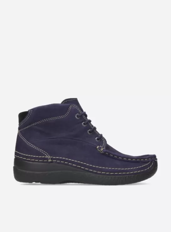 Wolky Roll Shoot<DAMES Hielspoor | Veterschoenen