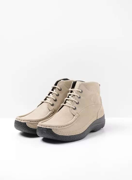 Wolky Roll Shoot<DAMES Hielspoor | Veterschoenen