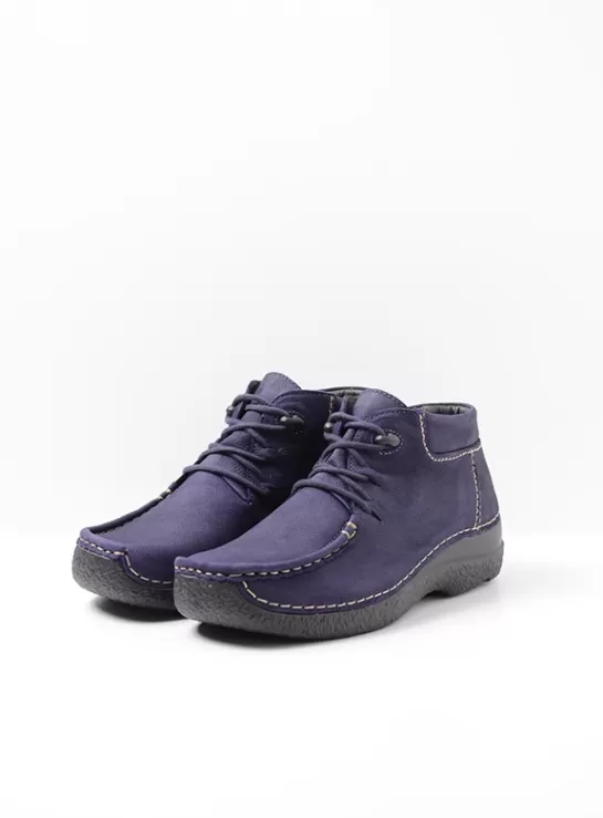 Wolky Seamy Moc<DAMES Veterschoenen