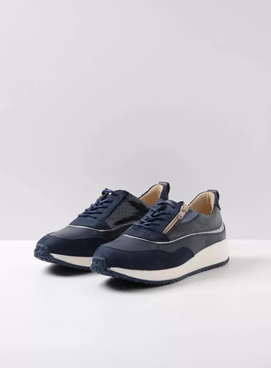 Wolky Sprint<DAMES Sneakers | Veterschoenen